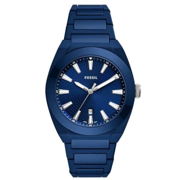 Fossil Round Blue Men Watch Ce5029