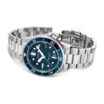 Cerruti 1881 Blue Dial Stainless Steel Strap Watch for Men-CECIWGH2224205W