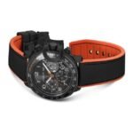 Cerruti 1881 Black Dial Silicone Strap Watch For Men-CECIWGO2206805W