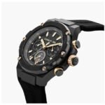 Cerruti 1881 Lucardo Men Chronograph Watch with Silicone Strap -CECIWGQ2224302W