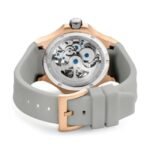 Cerruti 1881 Men Skeleton Automatic Watch with Silicone Strap -CECIWGR0007106W