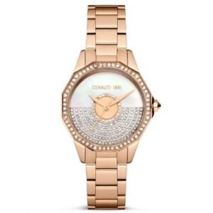 Cerruti 1881 Jesina Women Embellished Analog Watch -CECIWLG0008903W