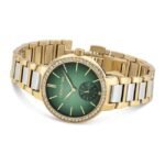 Cerruti 1881 Quartz Multifunction Green Dial Stainless Steel Strap Watch for Women-CECIWLG2225602W