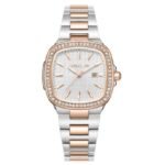 Cerruti 1881 Quartz Analog White Dial Stainless Steel Strap Watch for Women-CECIWLH0020303