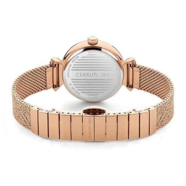 Cerruti 1881 Quartz Analog Grey Dial Stainless Steel Strap Watch for Women-CECIWLH2205502W