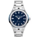 Cerruti 1881 Blue Dial Stainless Steel Strap Watch for Men-CECRA29010