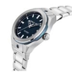 Cerruti 1881 Blue Dial Stainless Steel Strap Watch for Men-CECRA29010