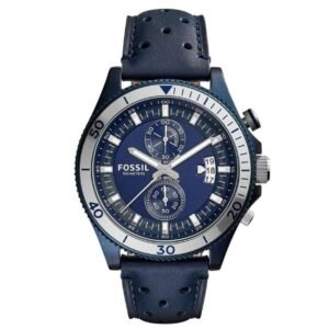 Fossil Round Blue Men Watch Ch3012