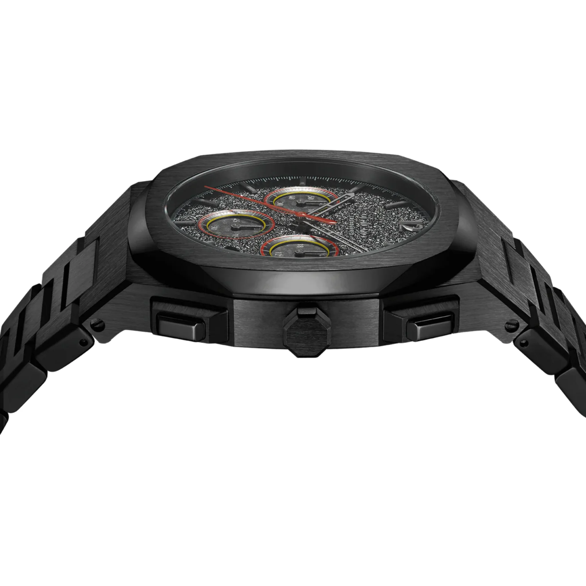 D1 Milano Chronograph Analog Black Dial Men's Watch-CHBJ06