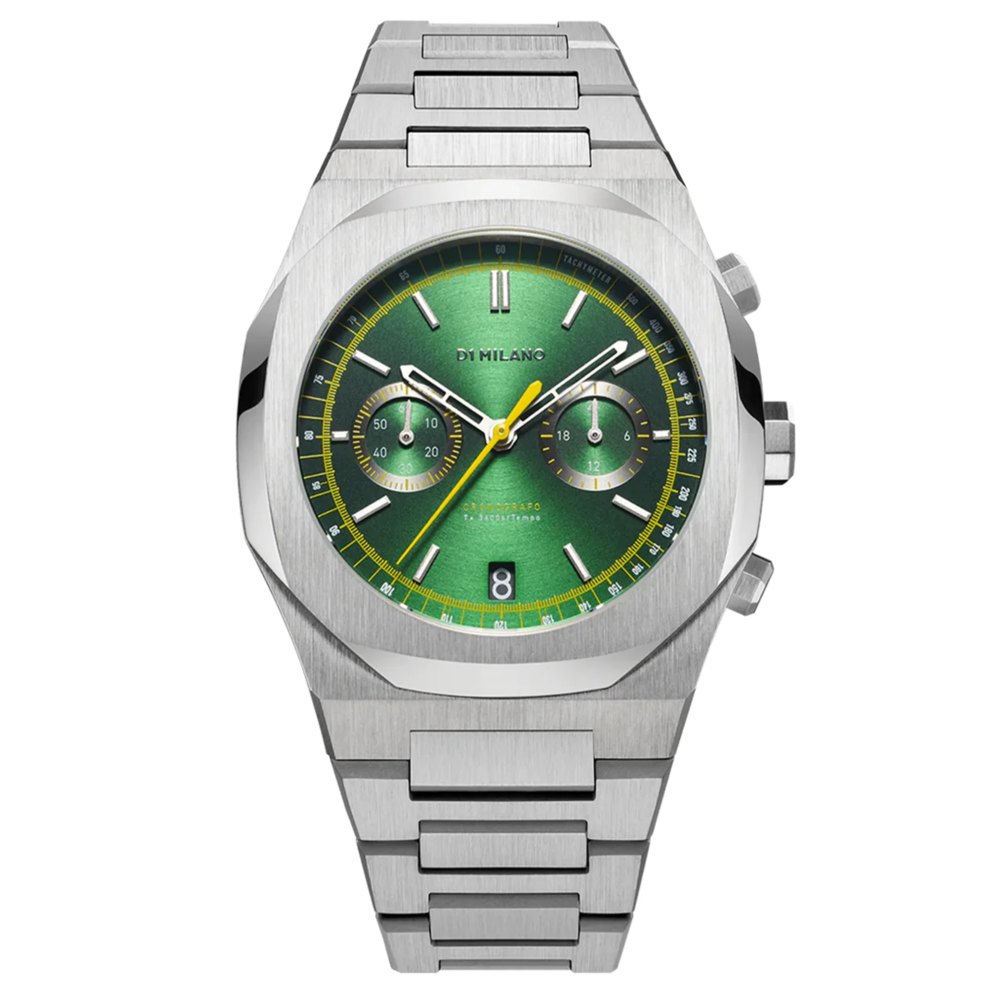 D1 Milano Analog Green Dial Men's Watch-CHBJ10