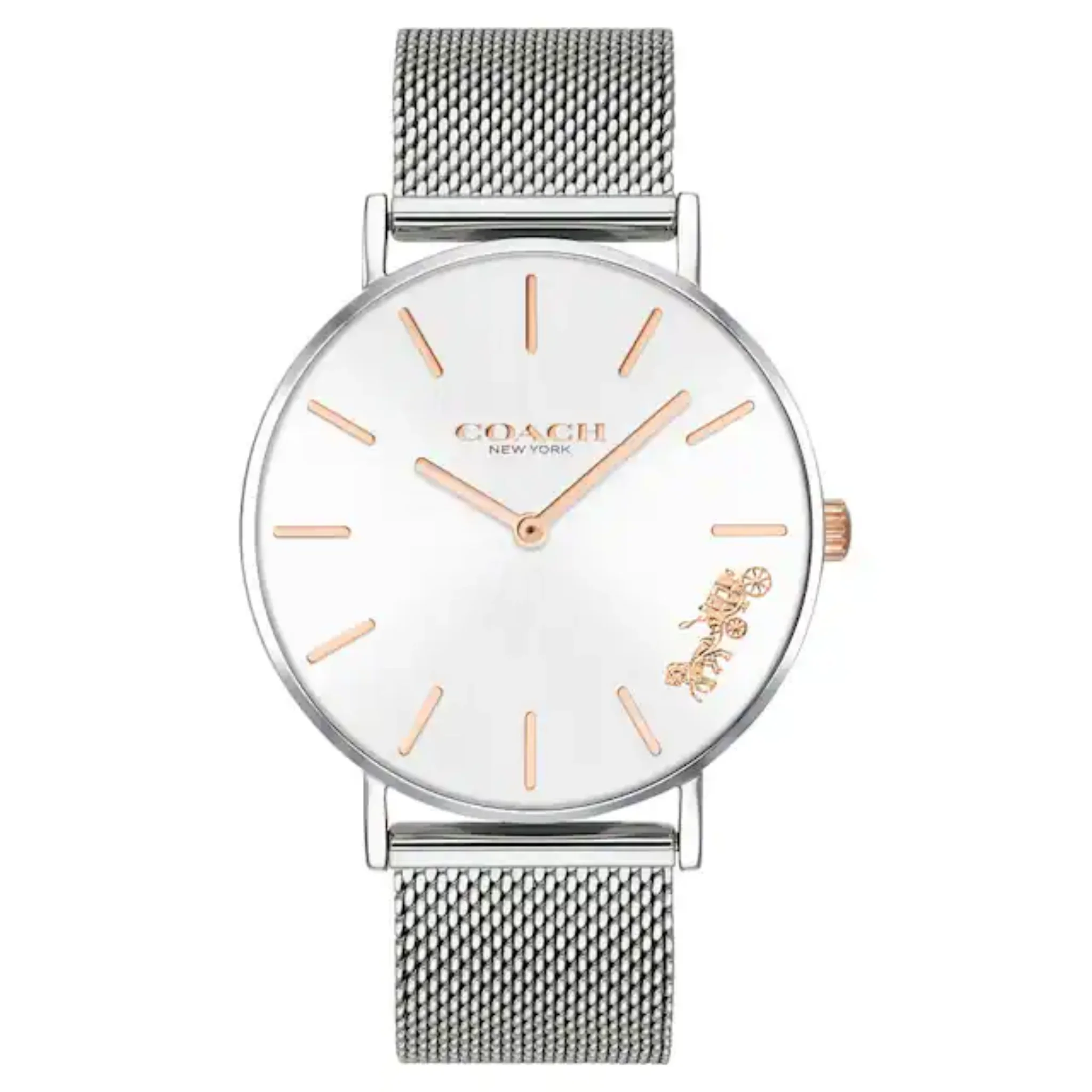 Coach 36 mm Silver Dial Watch - NCCO14503124W