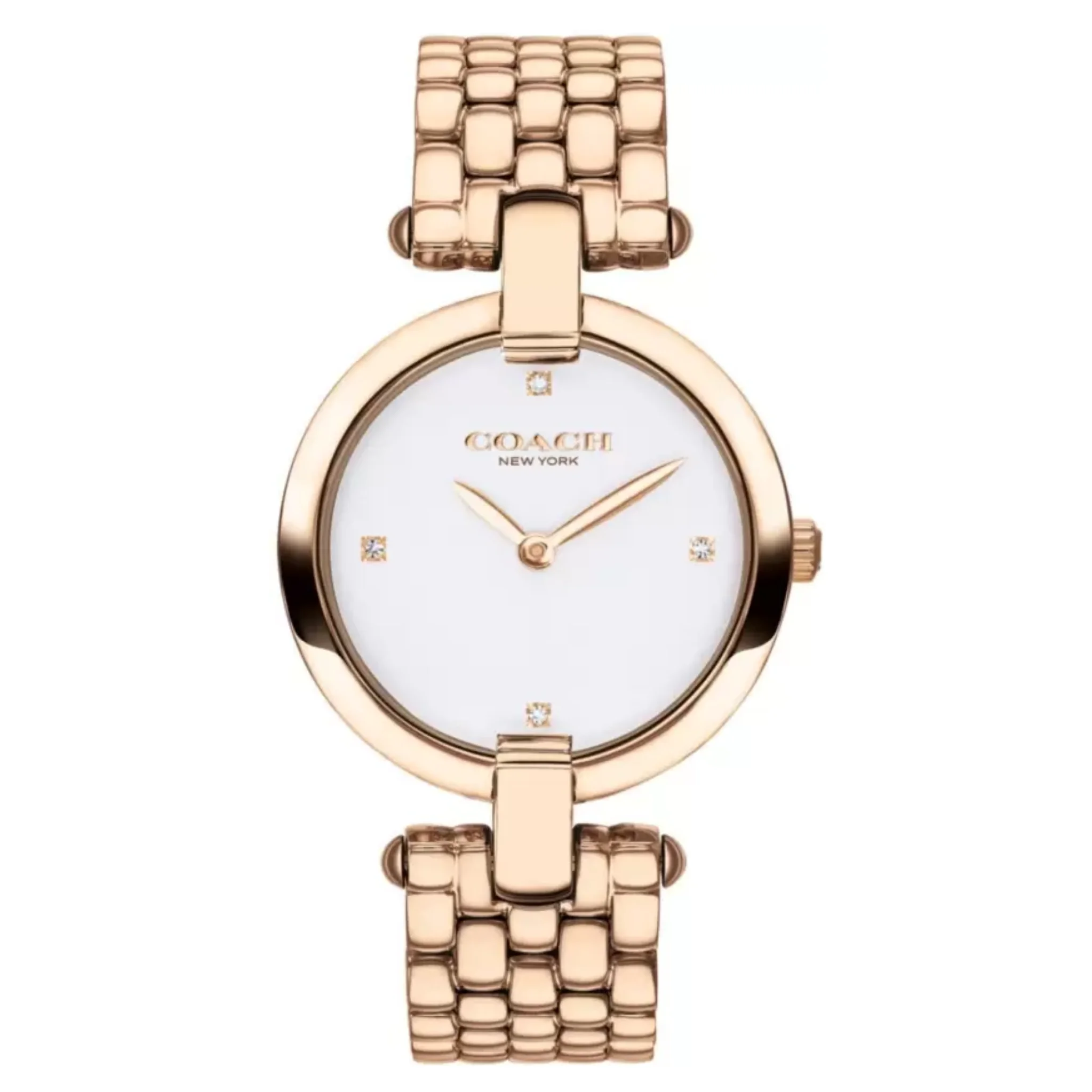 Coach 32 mm White Dial Watch - NCCO14503321W