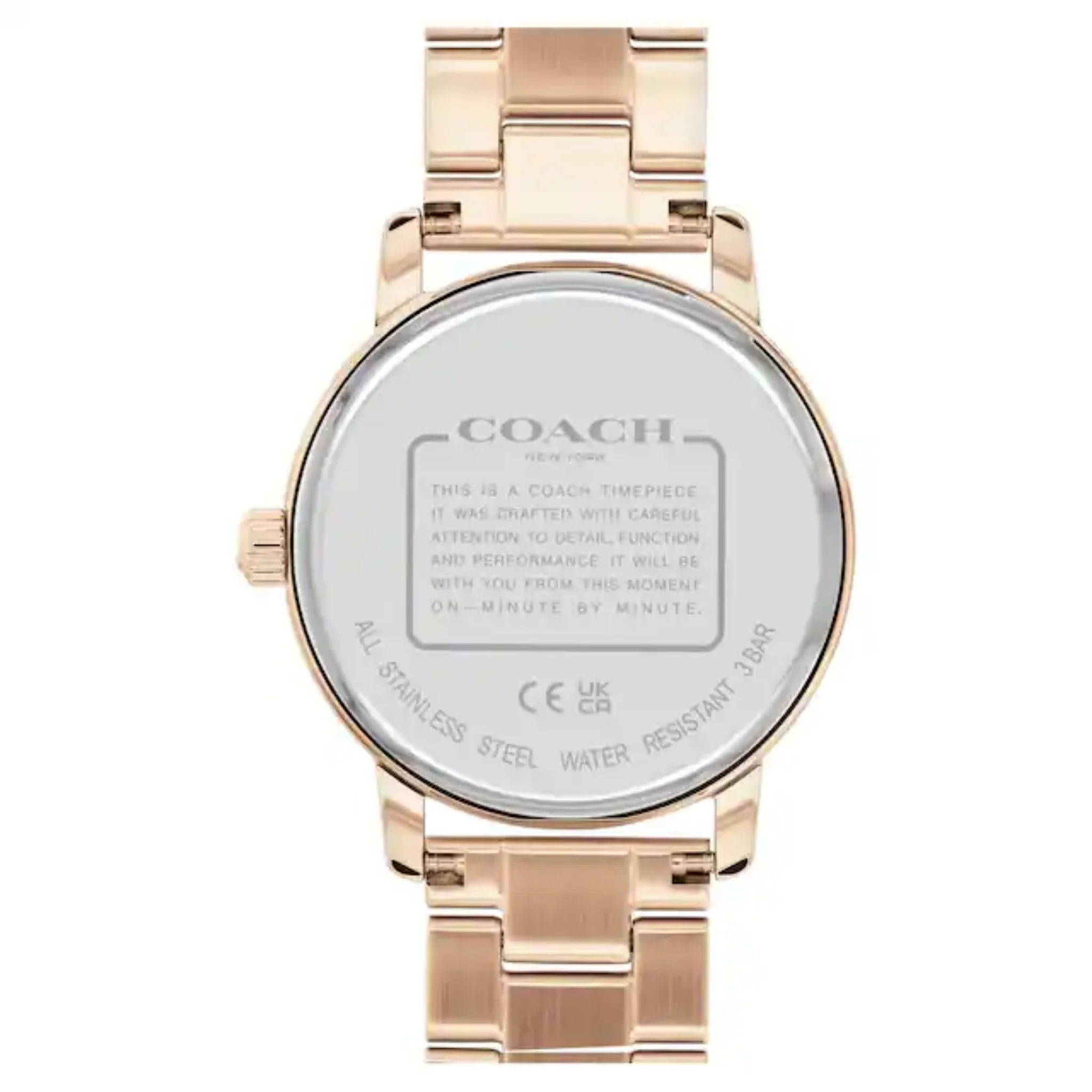 Coach 36 mm Gold Dial Watch - CO14504064W