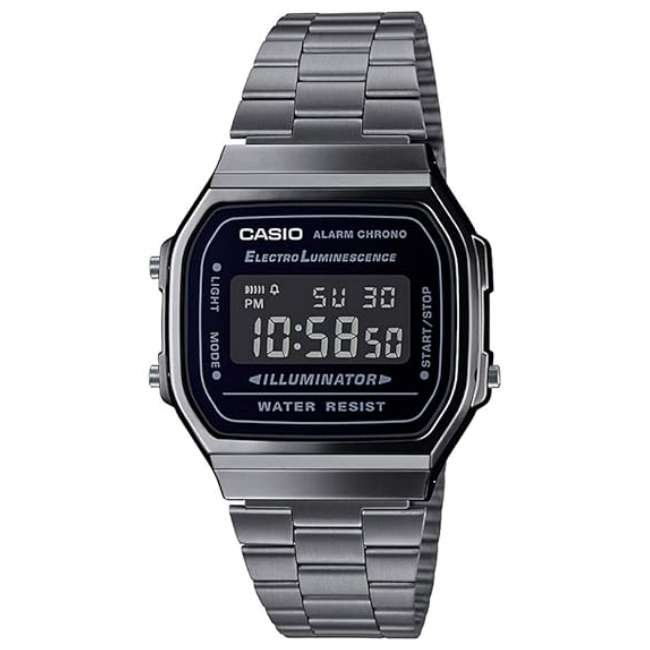 Casio Square Unisex Black Watch D182