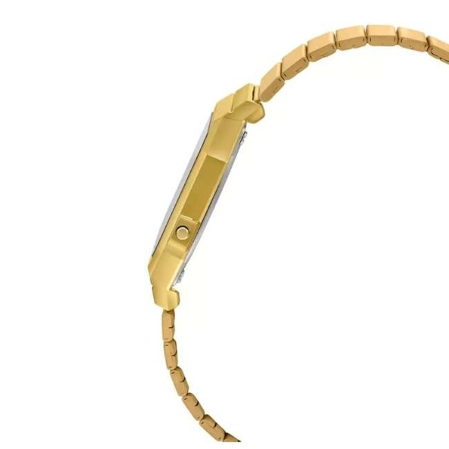 Casio Vintage Square D198 Gold Unisex Watch