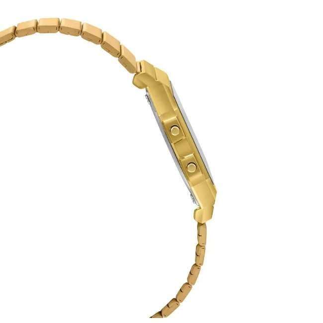 Casio Vintage Square D198 Gold Unisex Watch