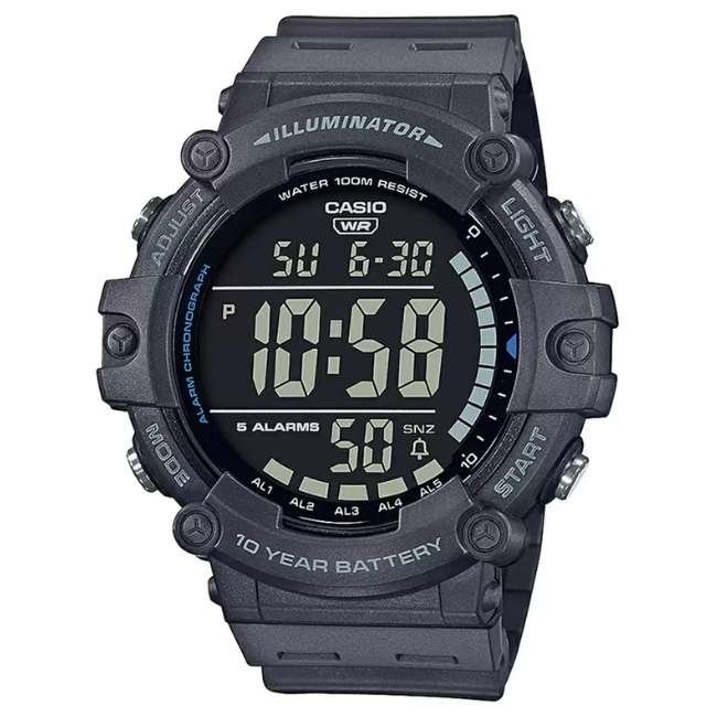 Casio Round Men Black Watch D219