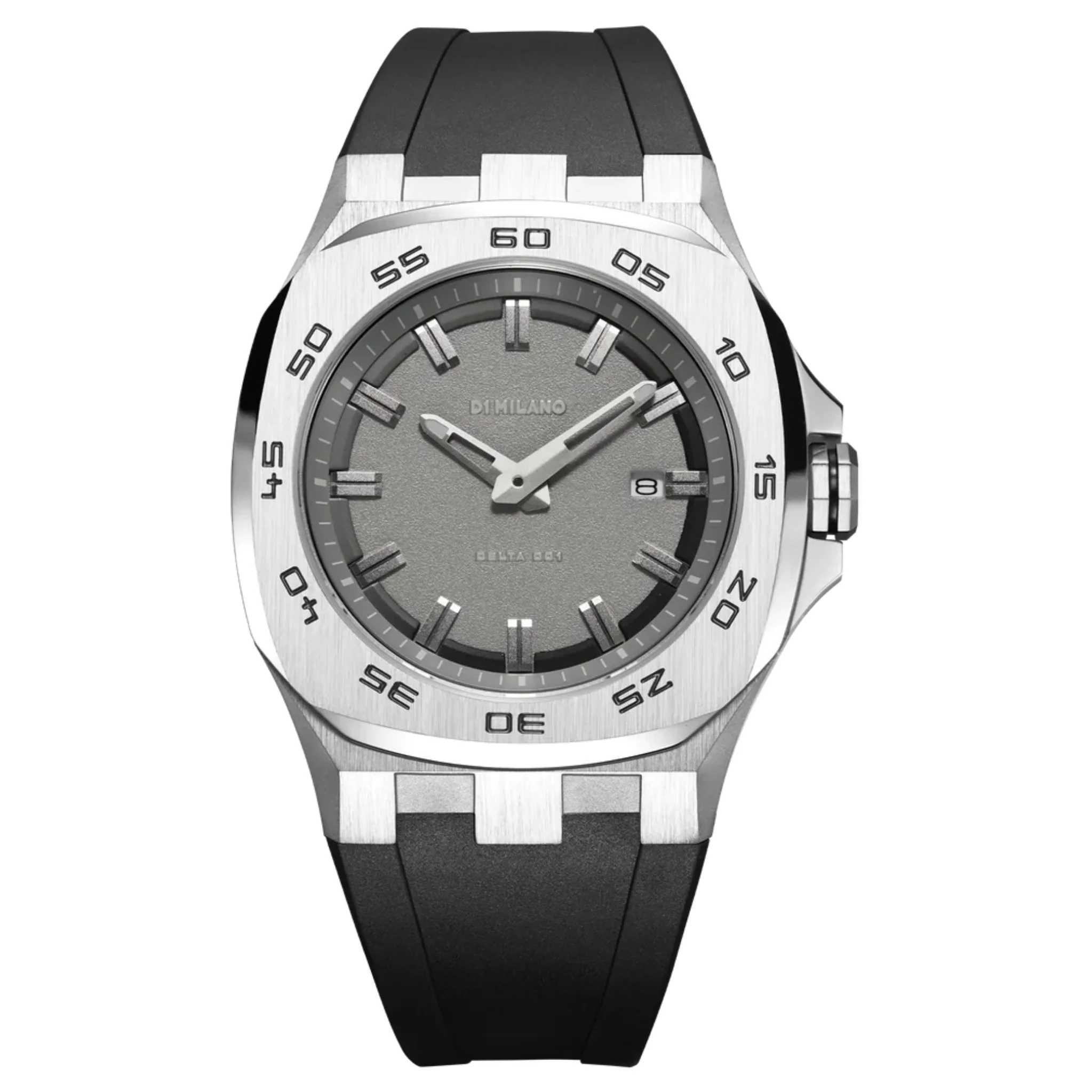 D1 Milano Silver Dial Analogue Watch for Men - DTRJ01