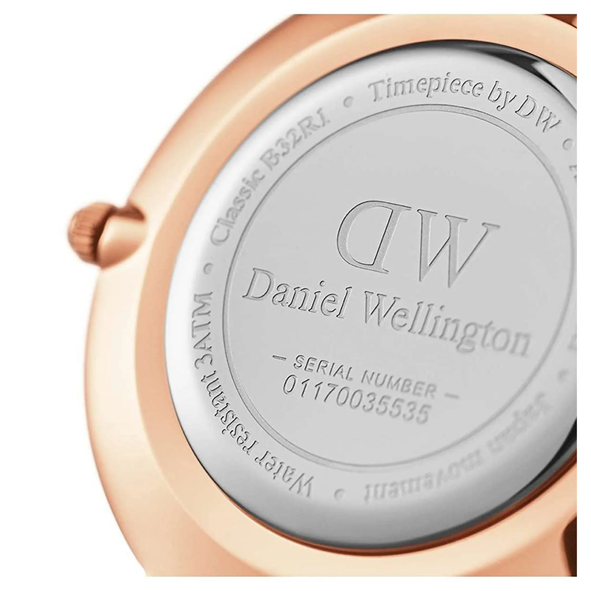 Daniel Wellington Petite 32 Ashfield RG Black-DW00100201
