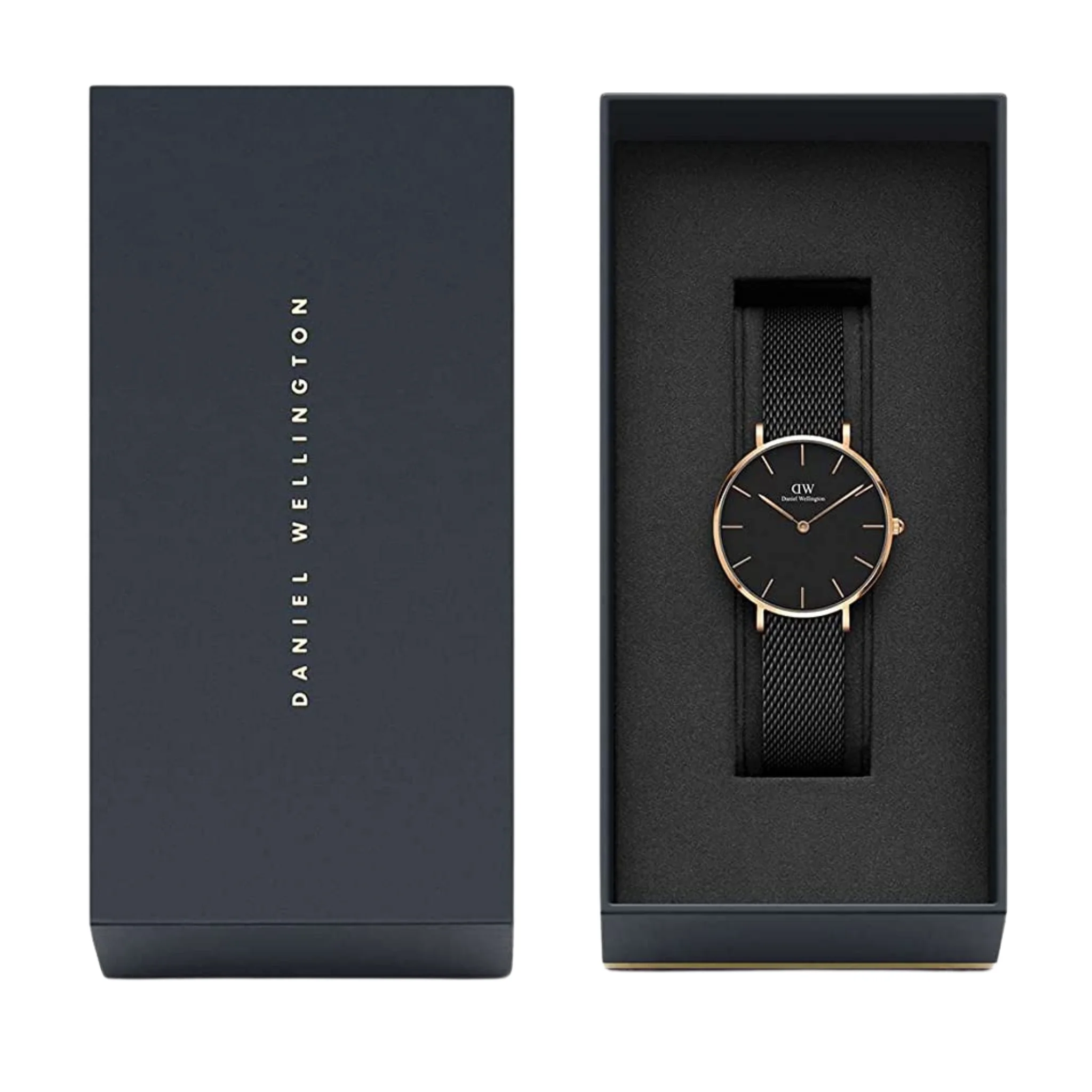 Daniel Wellington Petite 32 Ashfield RG Black-DW00100201