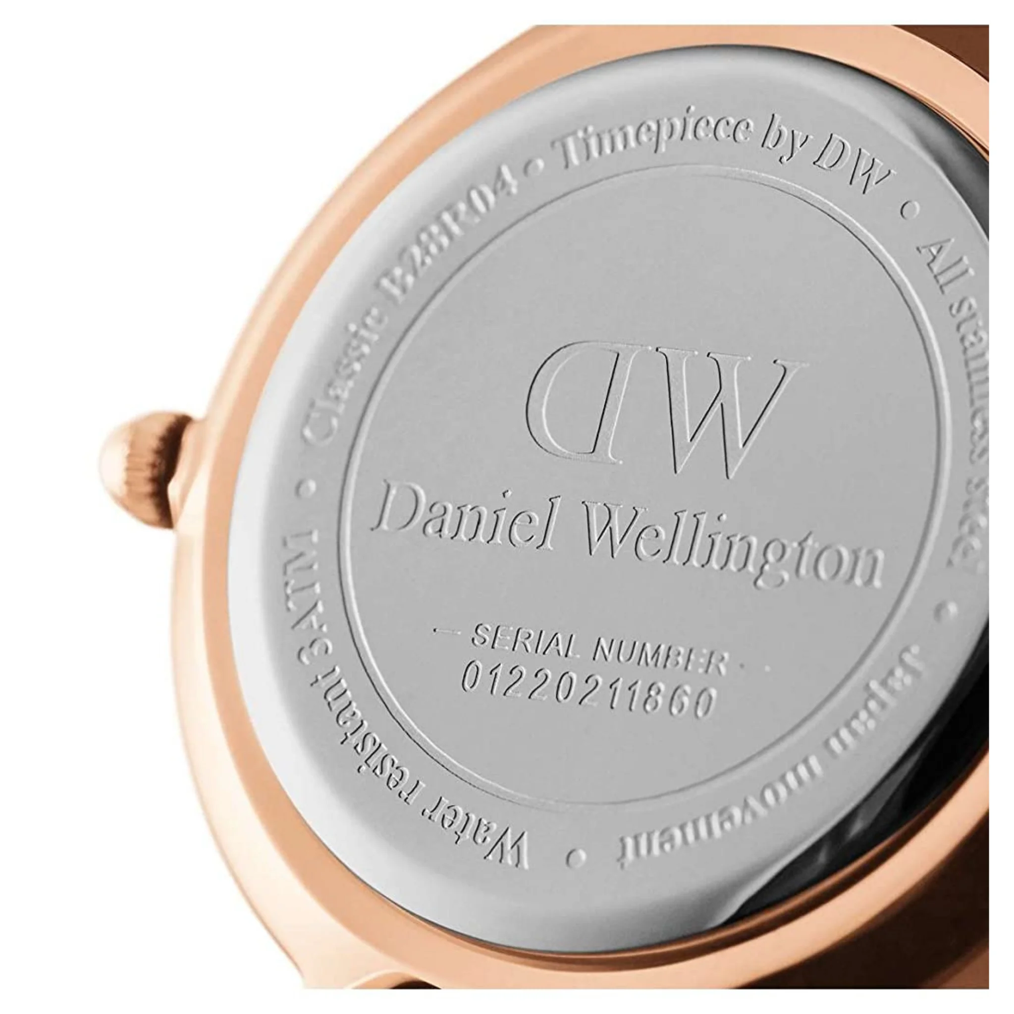 Daniel Wellington Petite 28 Ashfield RG Black-DW00100245