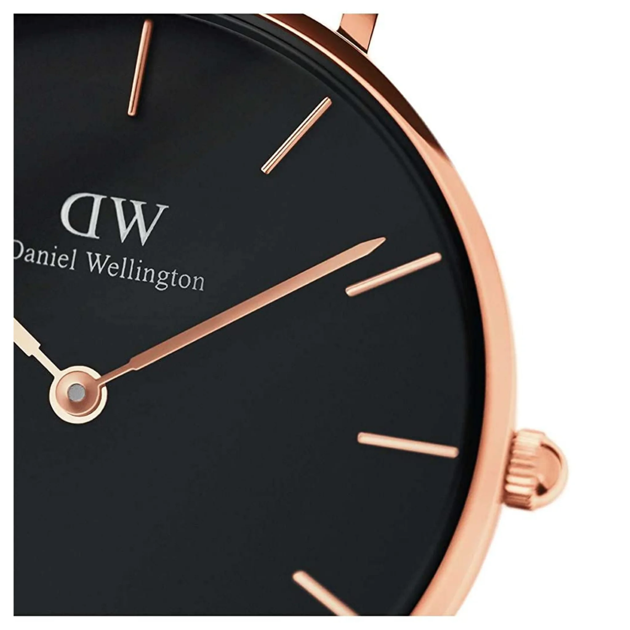 Daniel Wellington Petite 36 Melrose RG Black-DW00100303