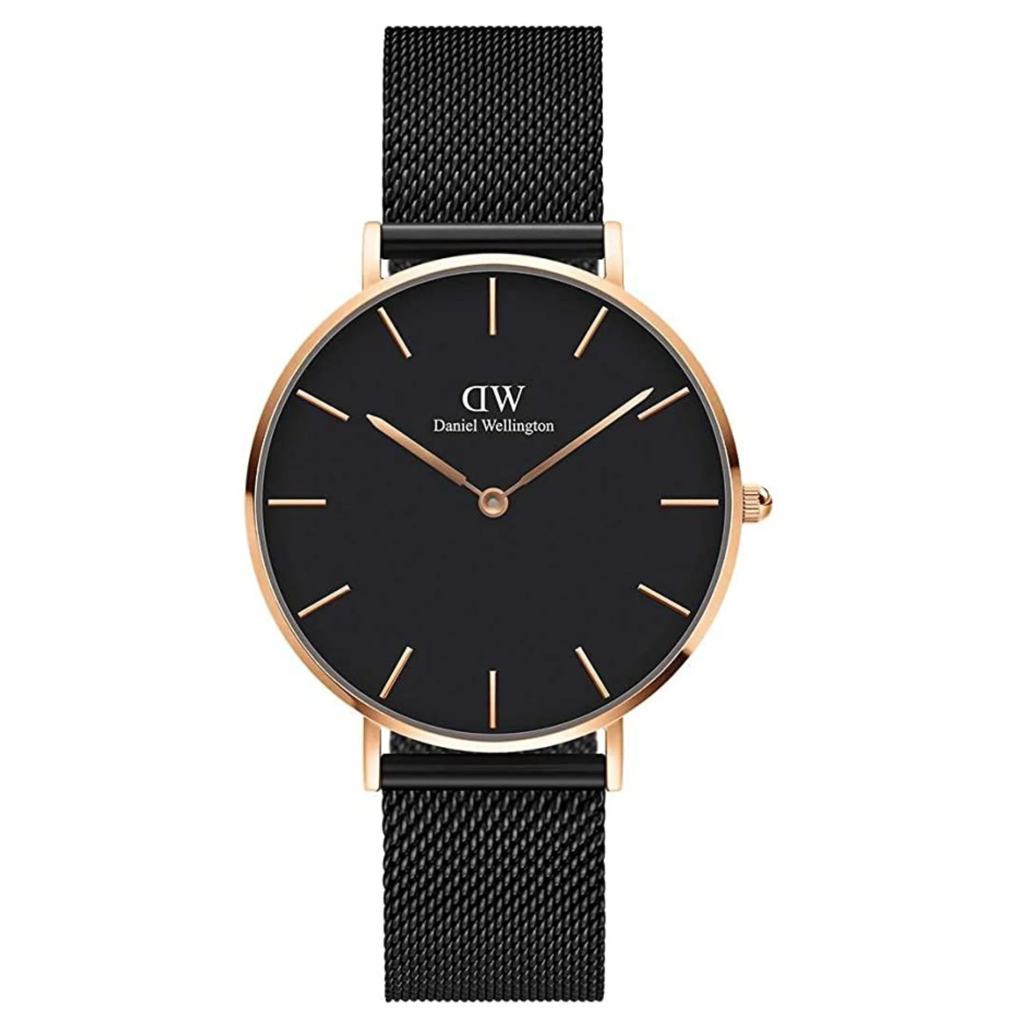 Daniel Wellington Petite 36 Ashfield RG Black-DW00100307