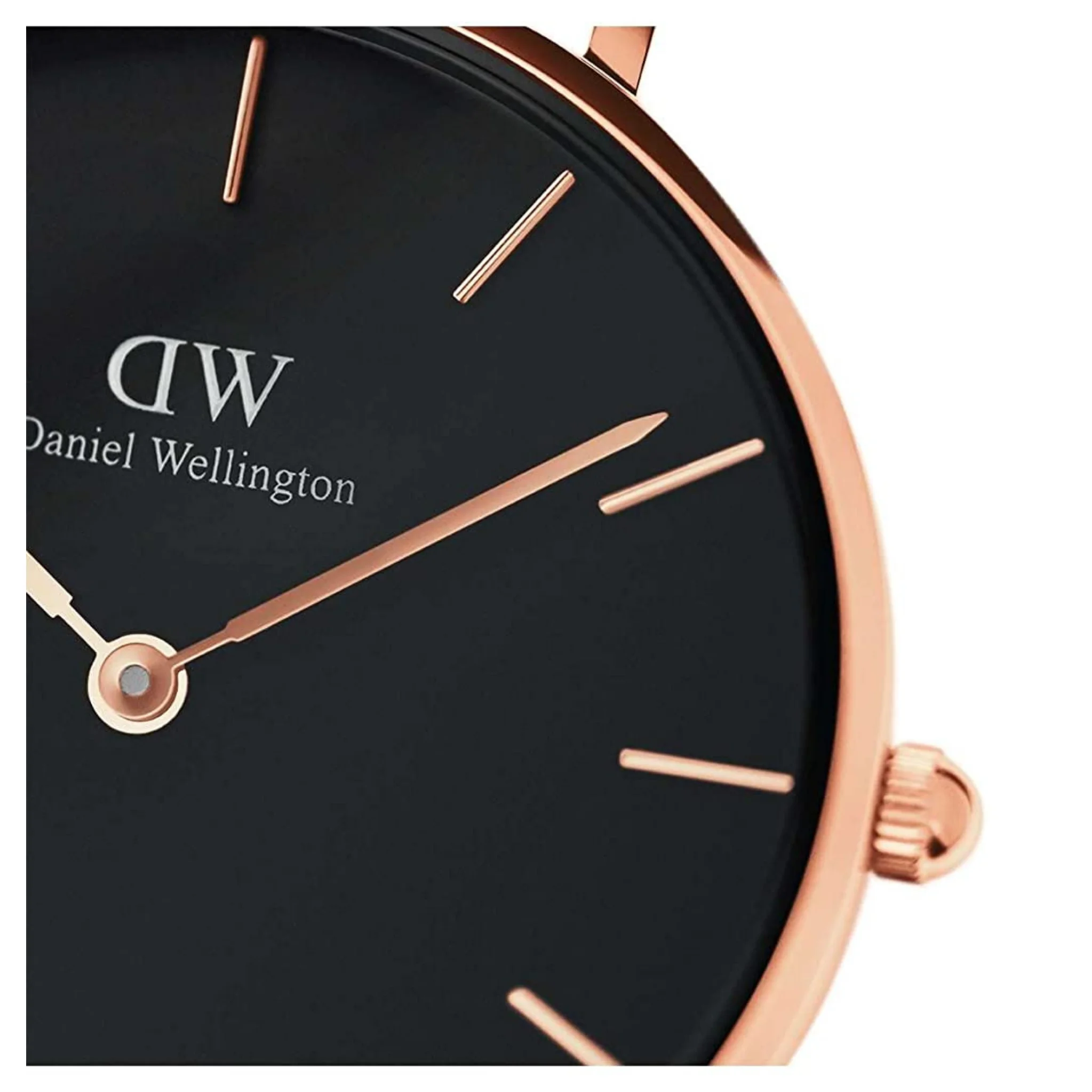 Daniel Wellington Petite 36 Ashfield RG Black-DW00100307