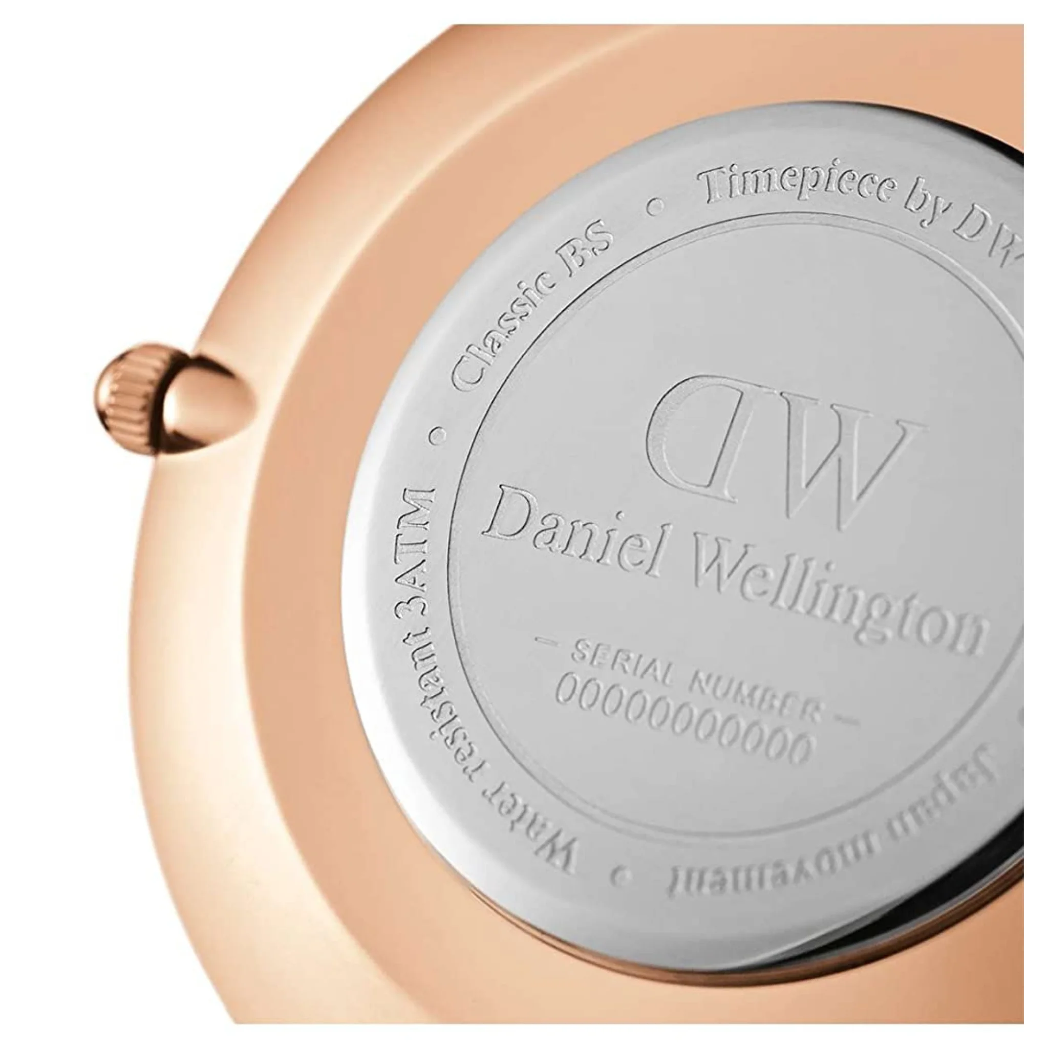 Daniel Wellington Petite 36 Ashfield RG Black-DW00100307
