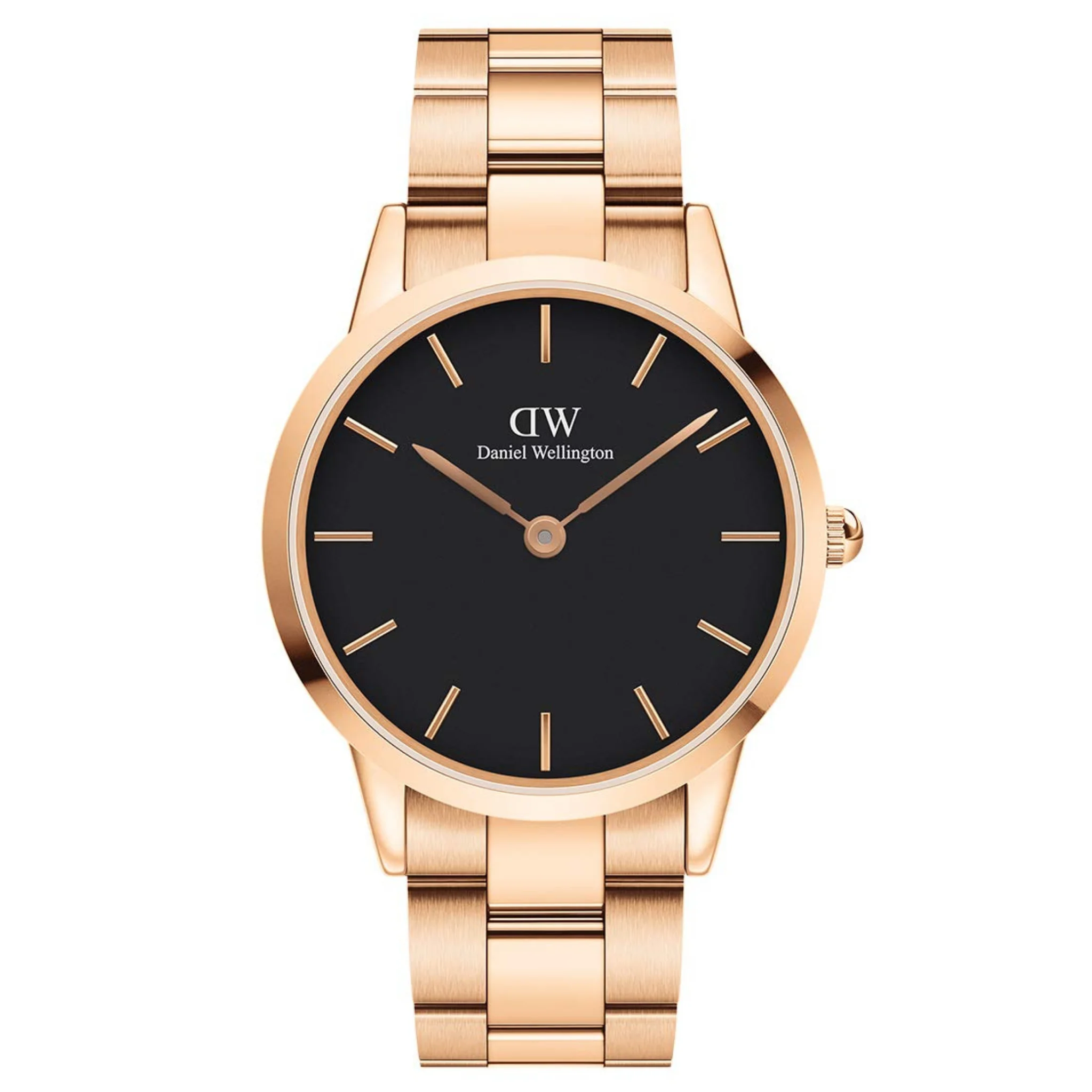 Daniel Wellington Iconic Link 40 RG Black-DW00100344