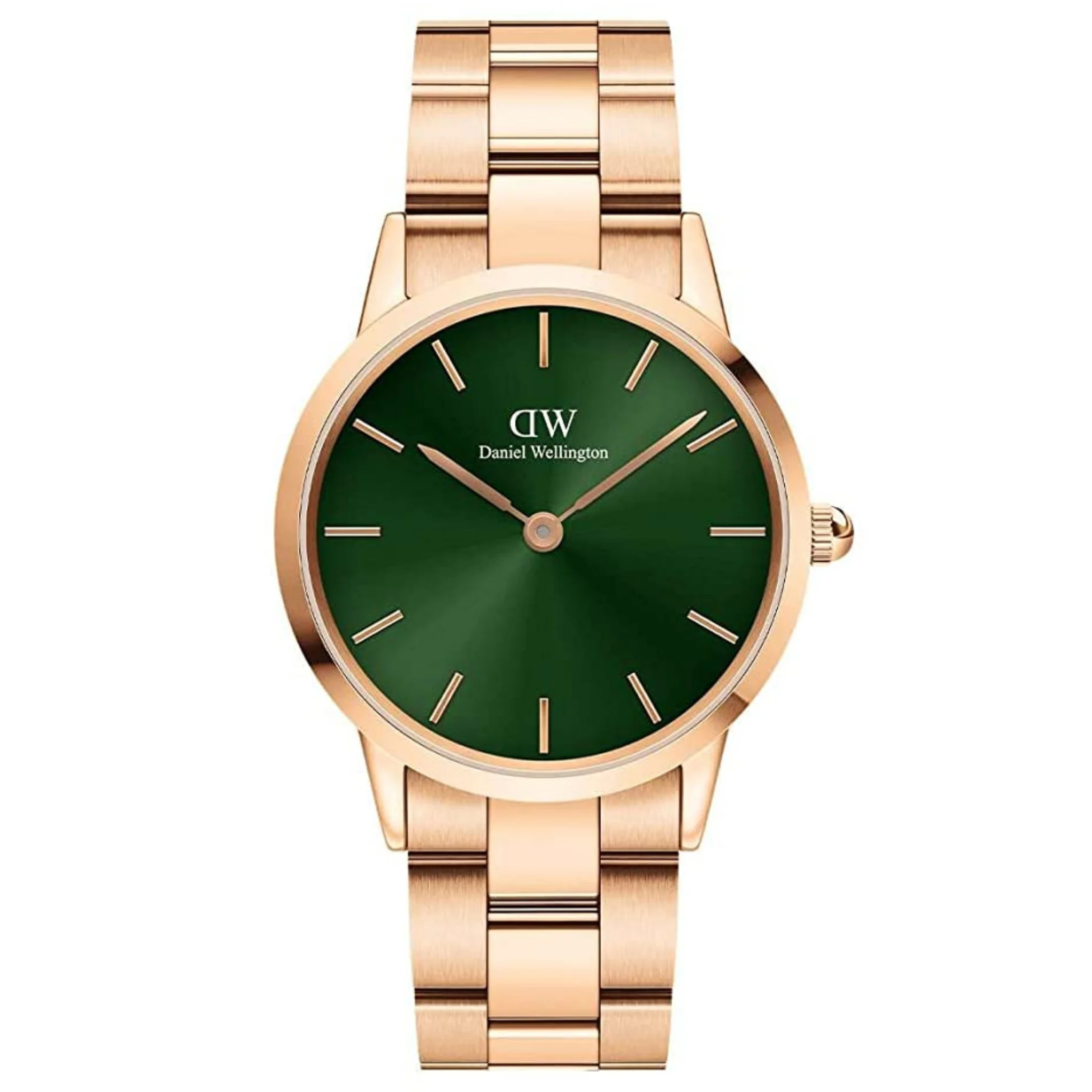 Daniel Wellington Iconic Link Emerald 36 RG Green -DW00100419K