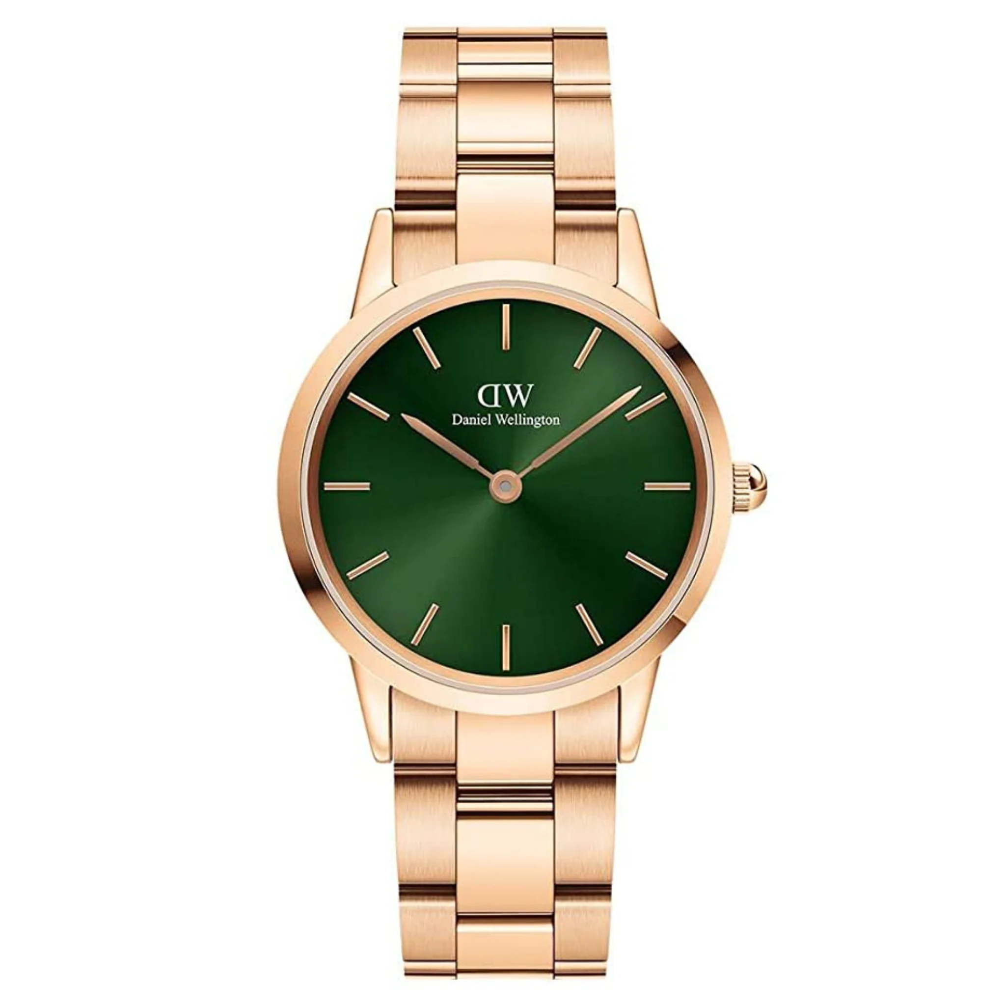 Daniel Wellington Iconic Link Emerald 32 RG Green -DW00100420