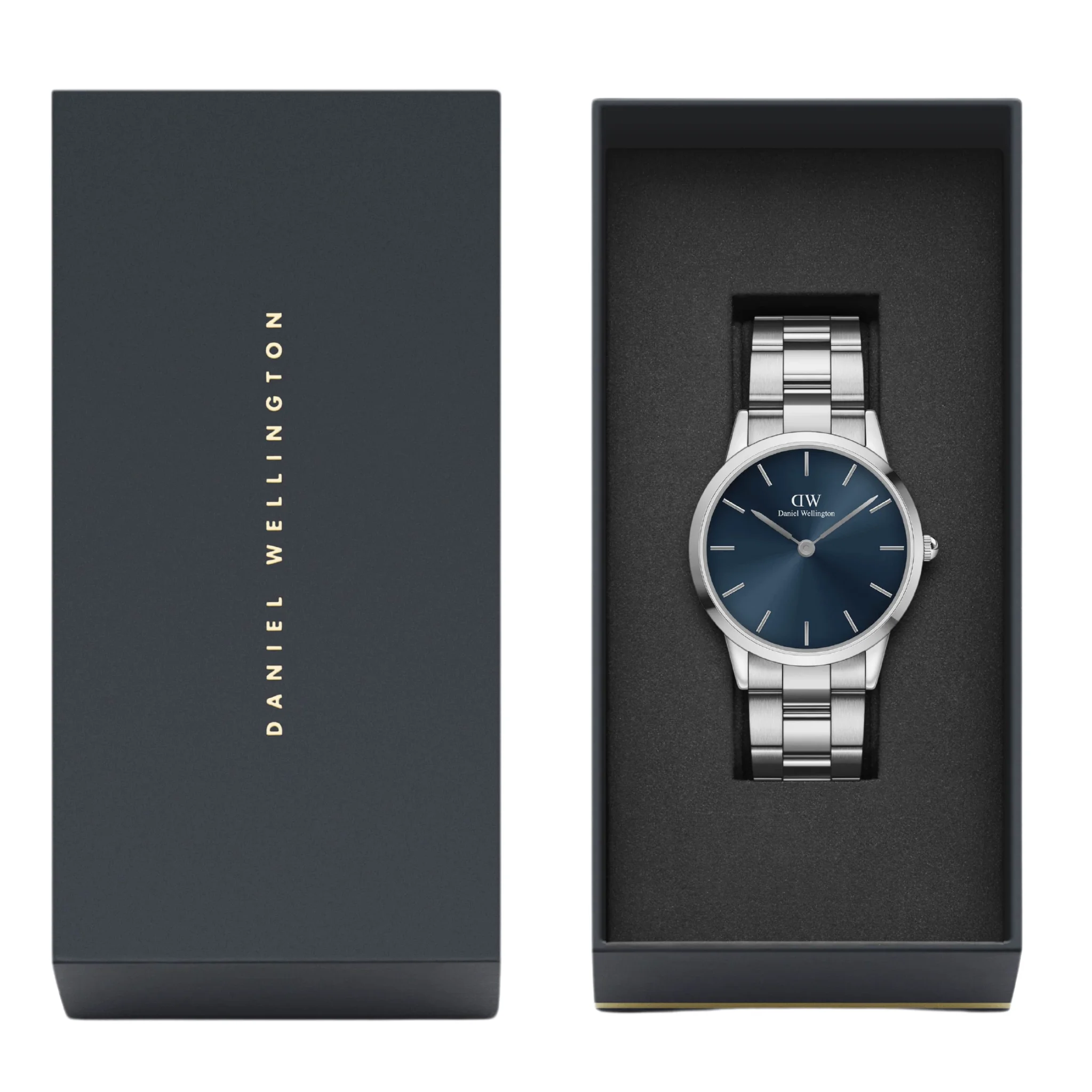 Daniel Wellington Iconic Link Arctic 40 S Blue-DW00100448