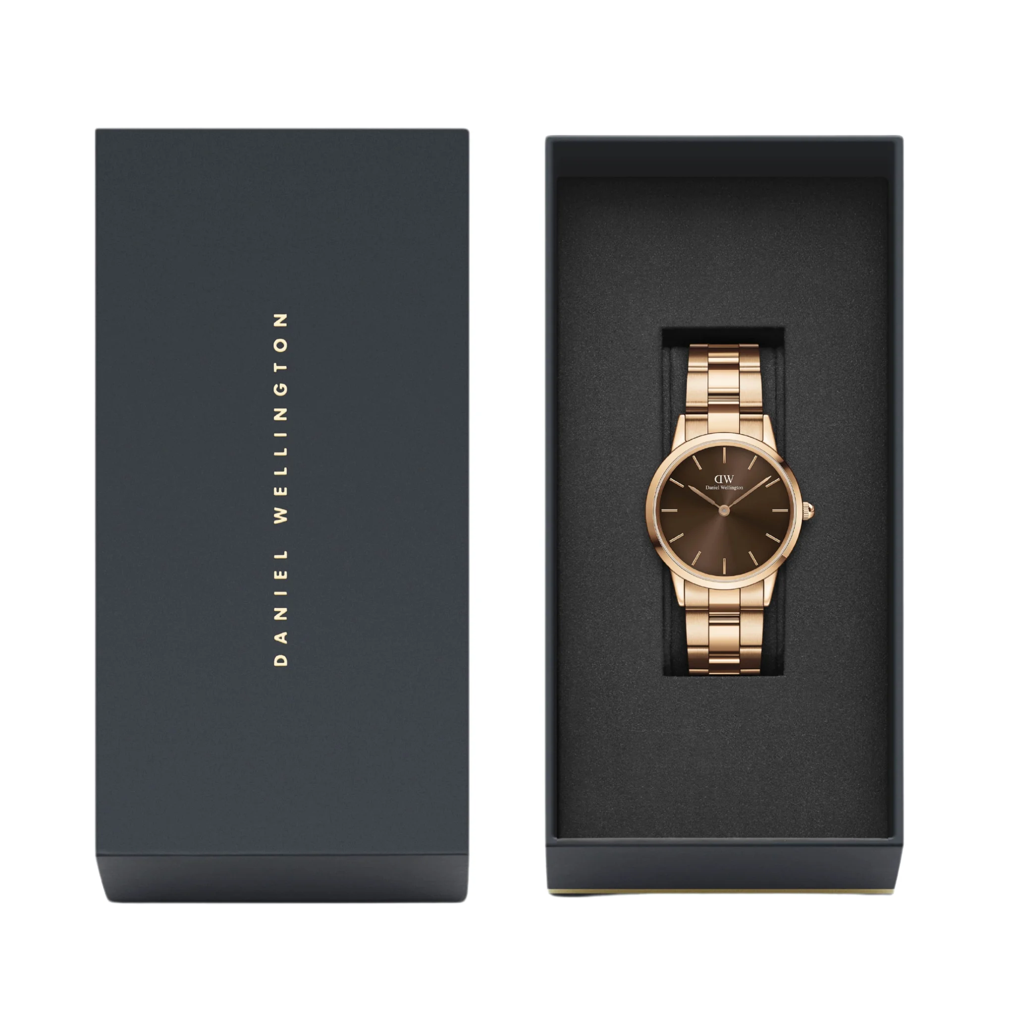 Daniel Wellington Iconic Link Amber 32 RG Brown-DW00100462