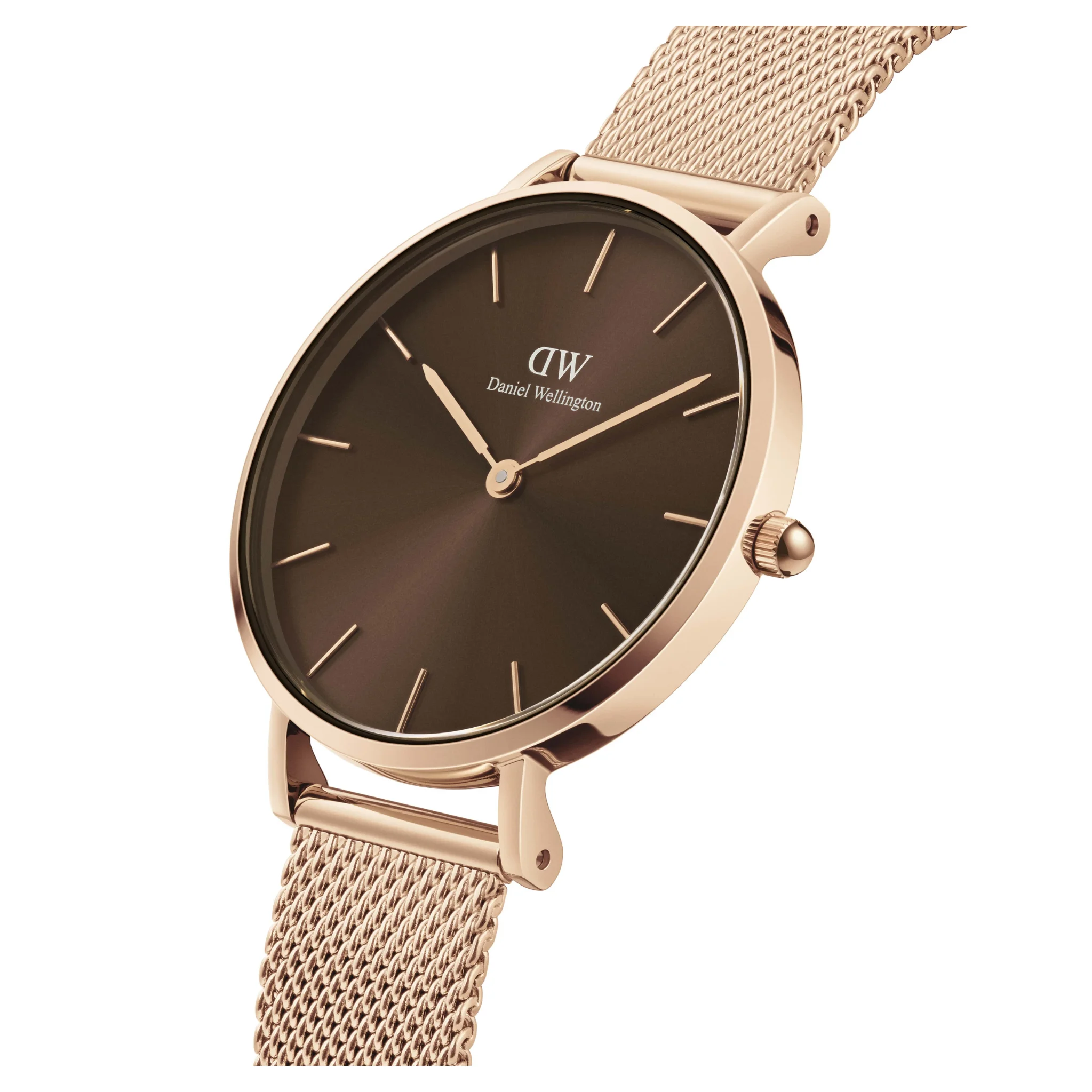 Daniel Wellington Petite Amber 36 RG Brown-DW00100478K