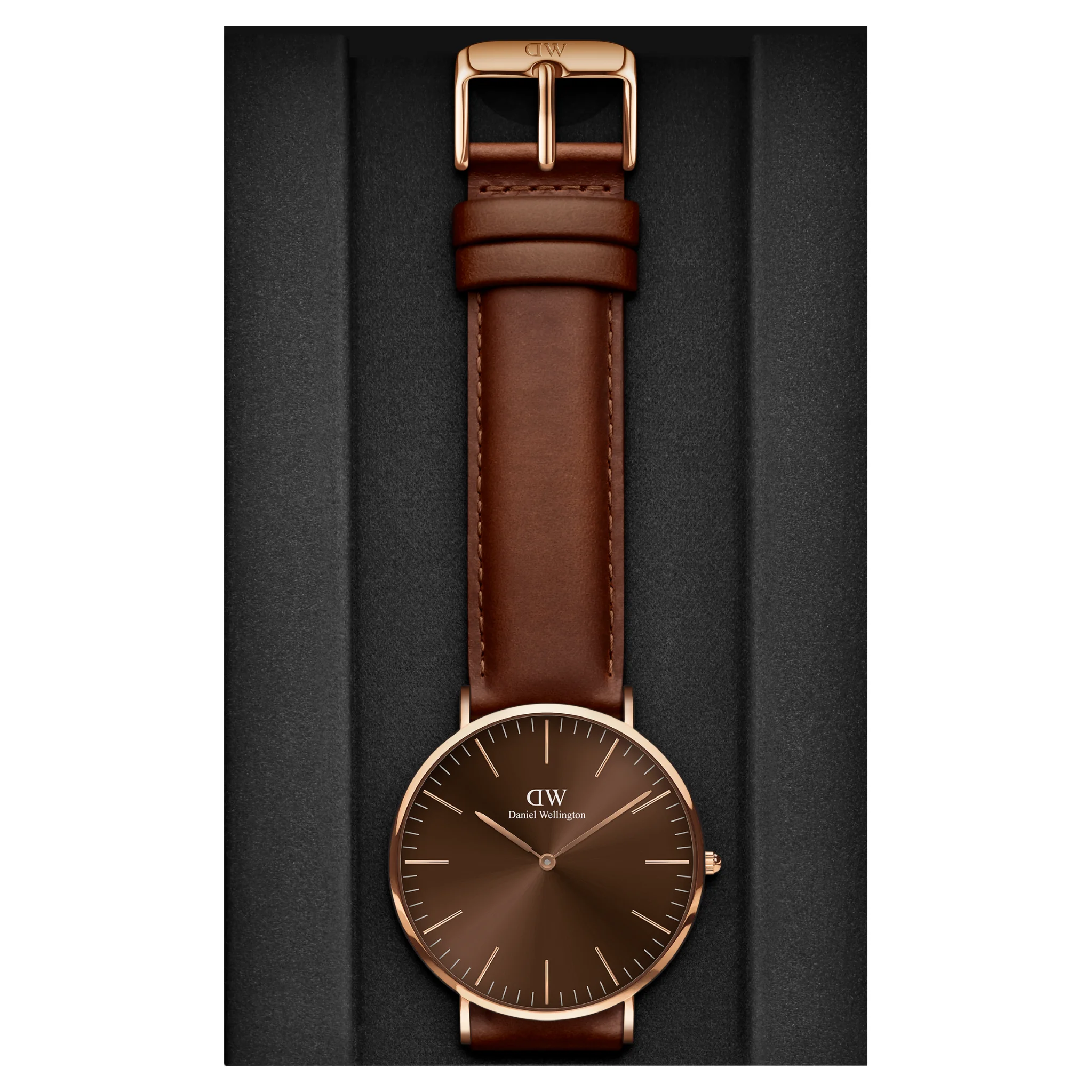 Daniel Wellington Classic 40 St Mawes RG Amber -DW00100627K