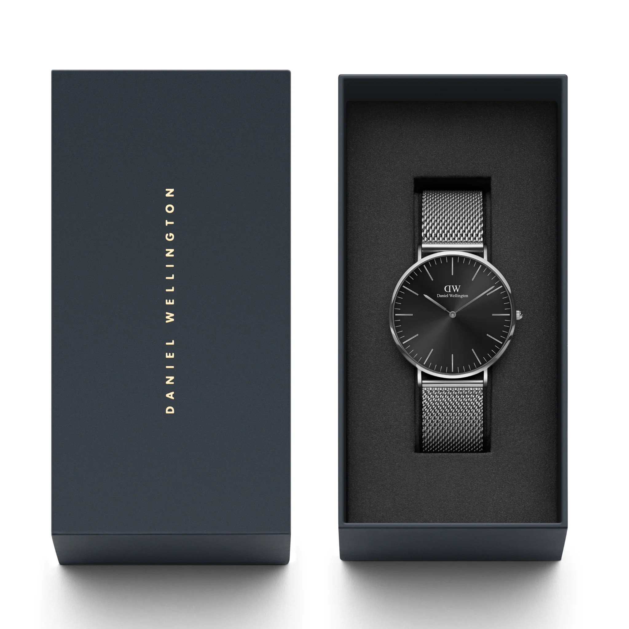 Daniel Wellington Classic 40 Sterling S Onyx-DW00100629