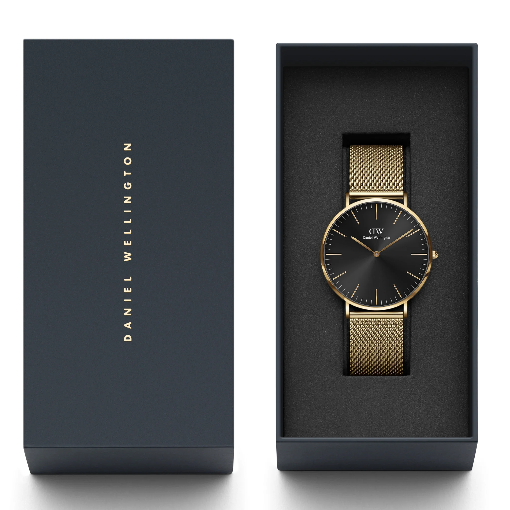 Daniel Wellington Classic 40 Evergold G Onyx-DW00100631K