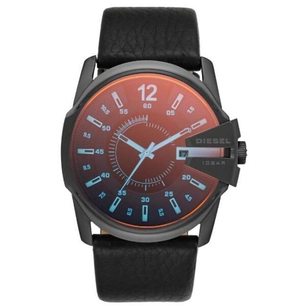 Diesel Round Black Men Watch Dz1657