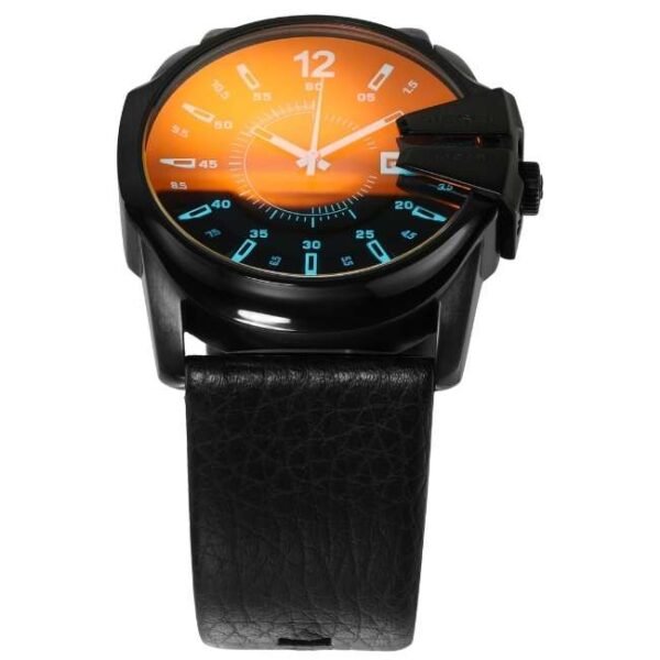 Diesel Round Black Men Watch Dz1657