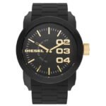 Diesel Round Black Men Watch Dz1972