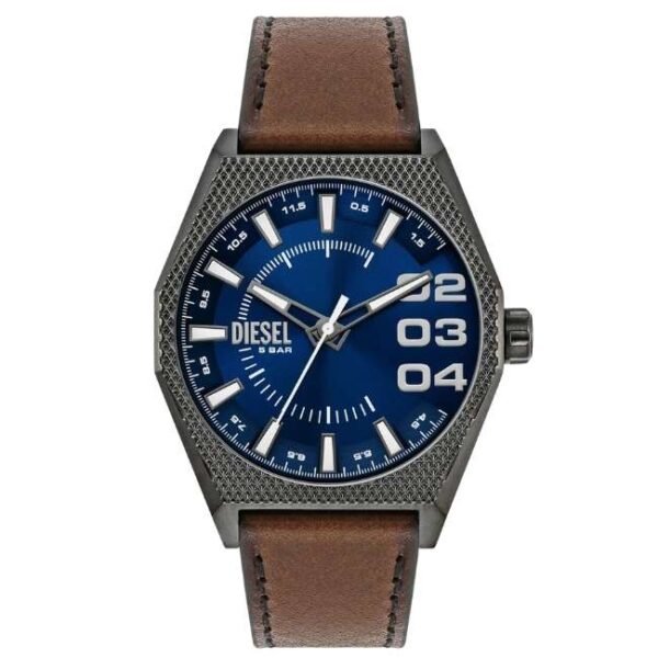 Diesel Octagonal Blue Men Watch Dz2189
