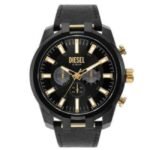 Diesel Round Black Men Watch Dz4610