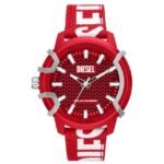 Diesel Round Red Men Watch Dz4620