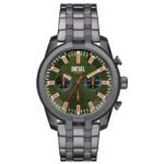 Diesel Round Green Men Watch Dz4624