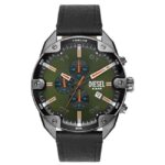 Diesel Round Green Men Watch Dz4626