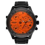 Diesel Round Orange Men Watch Dz7432