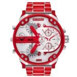 Diesel Round Silver Men Watch Dz7480