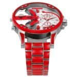 Diesel Round Silver Men Watch Dz7480