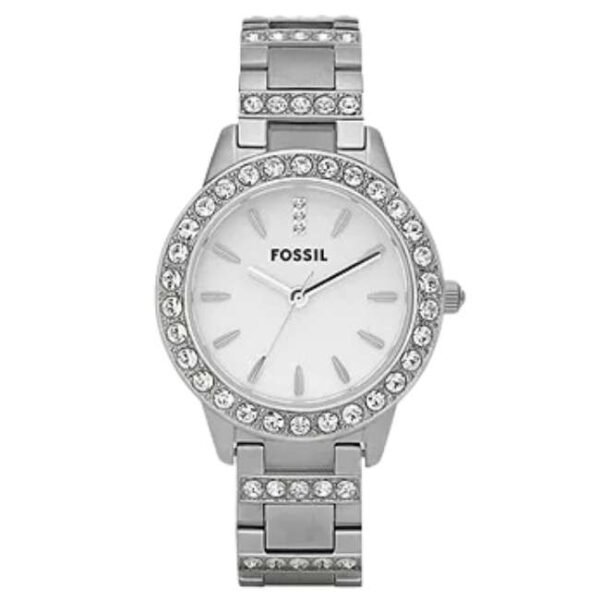 Fossil Round Silver Women Watch Es2362